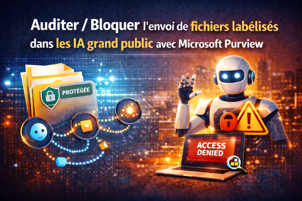 🛡️ Contrôler l’envoi de données vers les IA publiques avec Microsoft Purview (Extension navigateur)