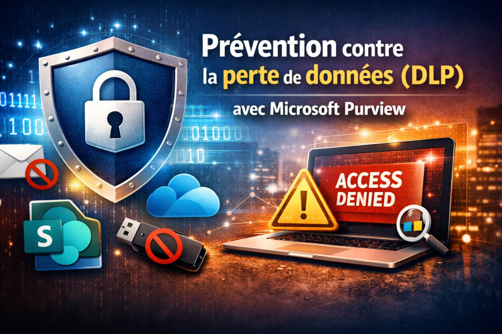 🛡️ Prévention contre la perte de données (DLP) avec Microsoft Purview