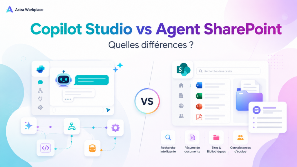 🤖 Bot Copilot Studio ou agent SharePoint : quelles différences ?