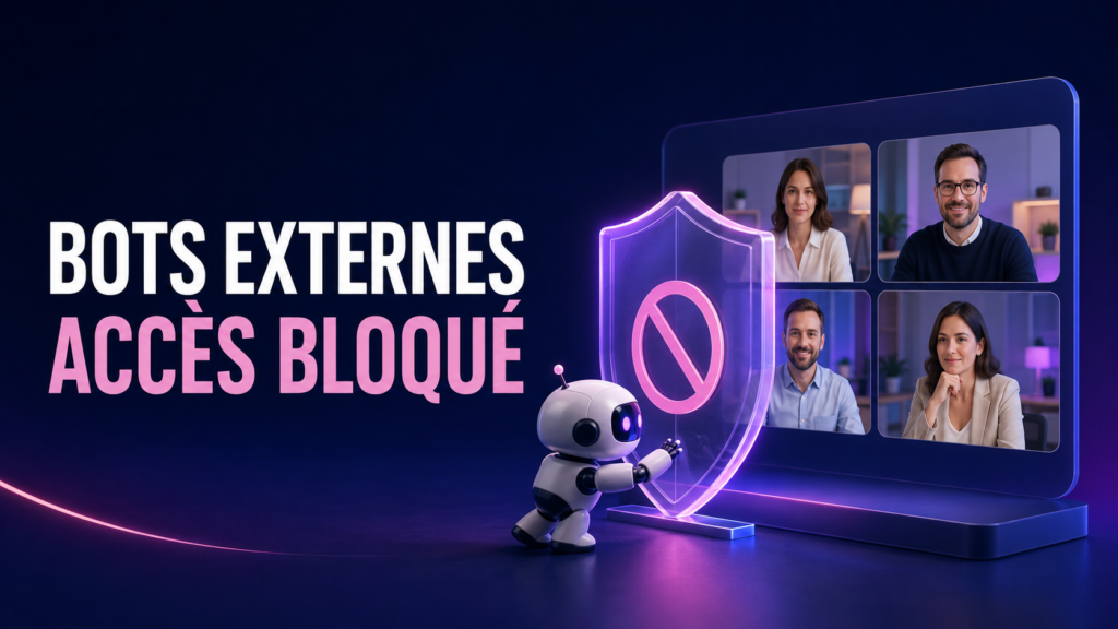 Microsoft Teams va bloquer automatiquement les bots externes dans les réunions
